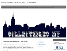 Tablet Screenshot of collectiblesny.com